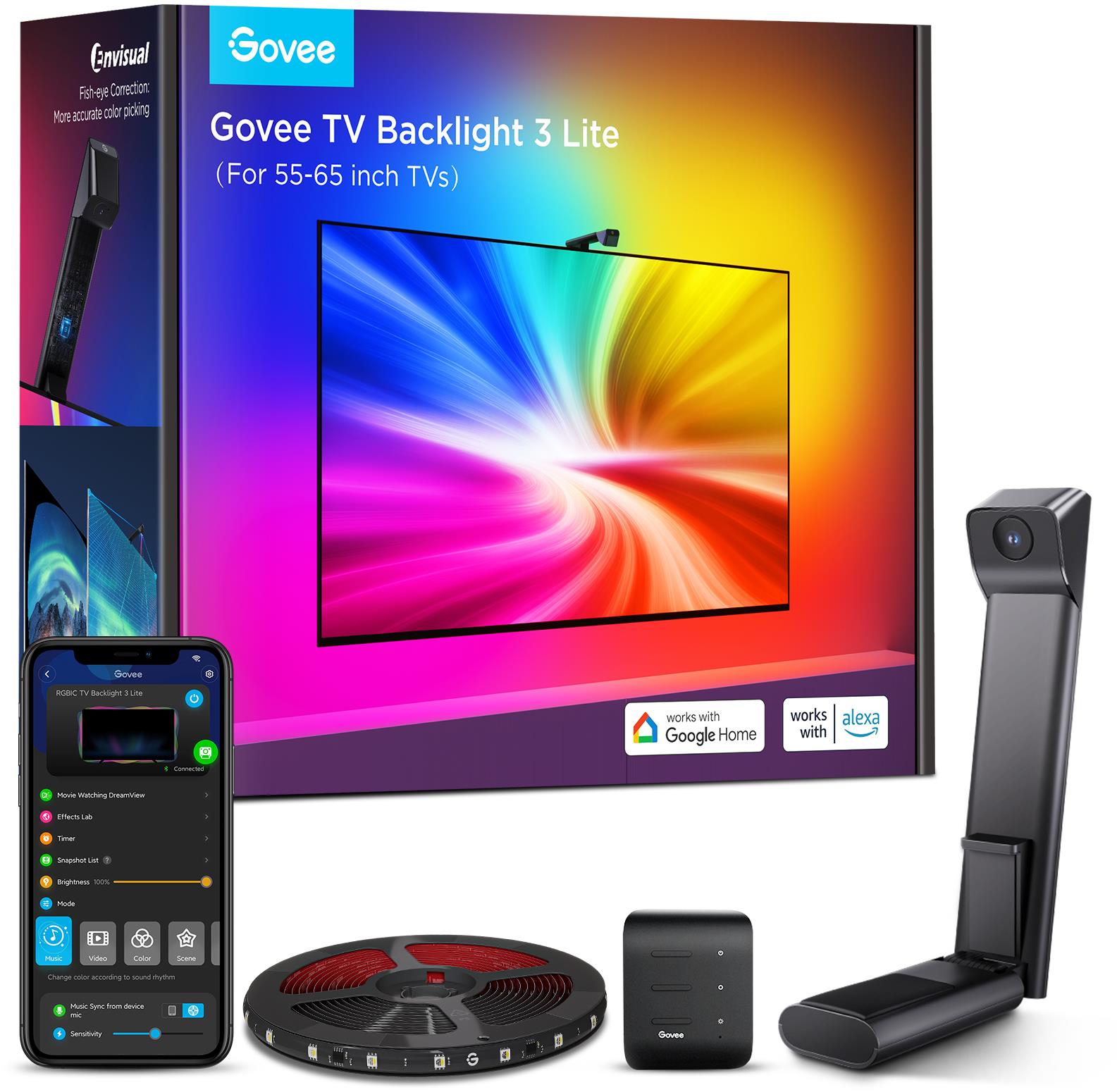 Govee TV Backlight 3 Lite TV 55-65