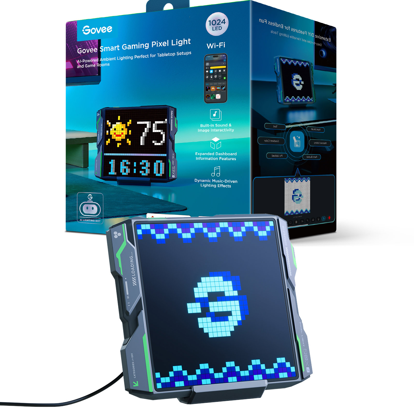 Govee Pixel Light 1024 LED Panel Matter
