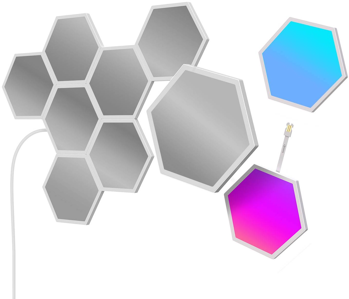 Govee RBIC Glide Hexa svetelné panely – rozšírenie, 2 ks