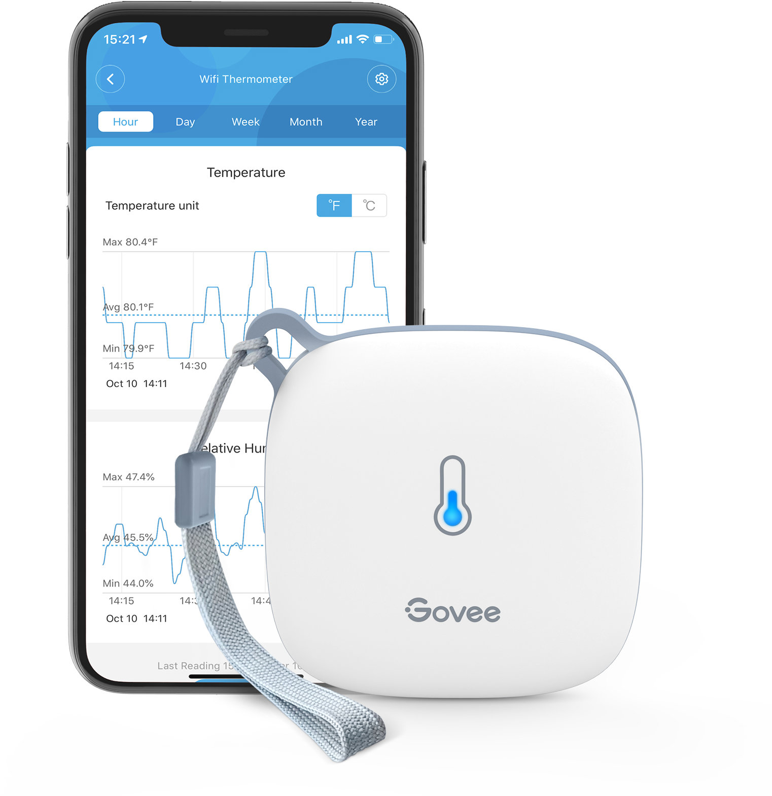 Govee Teplomer a vlhkomer, WiFi