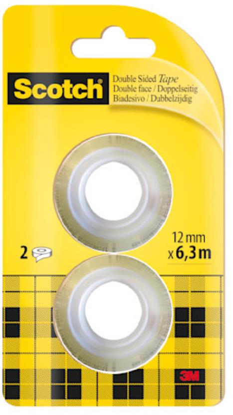 3M Scotch® obojstranná lepiaca páska, 2 ks