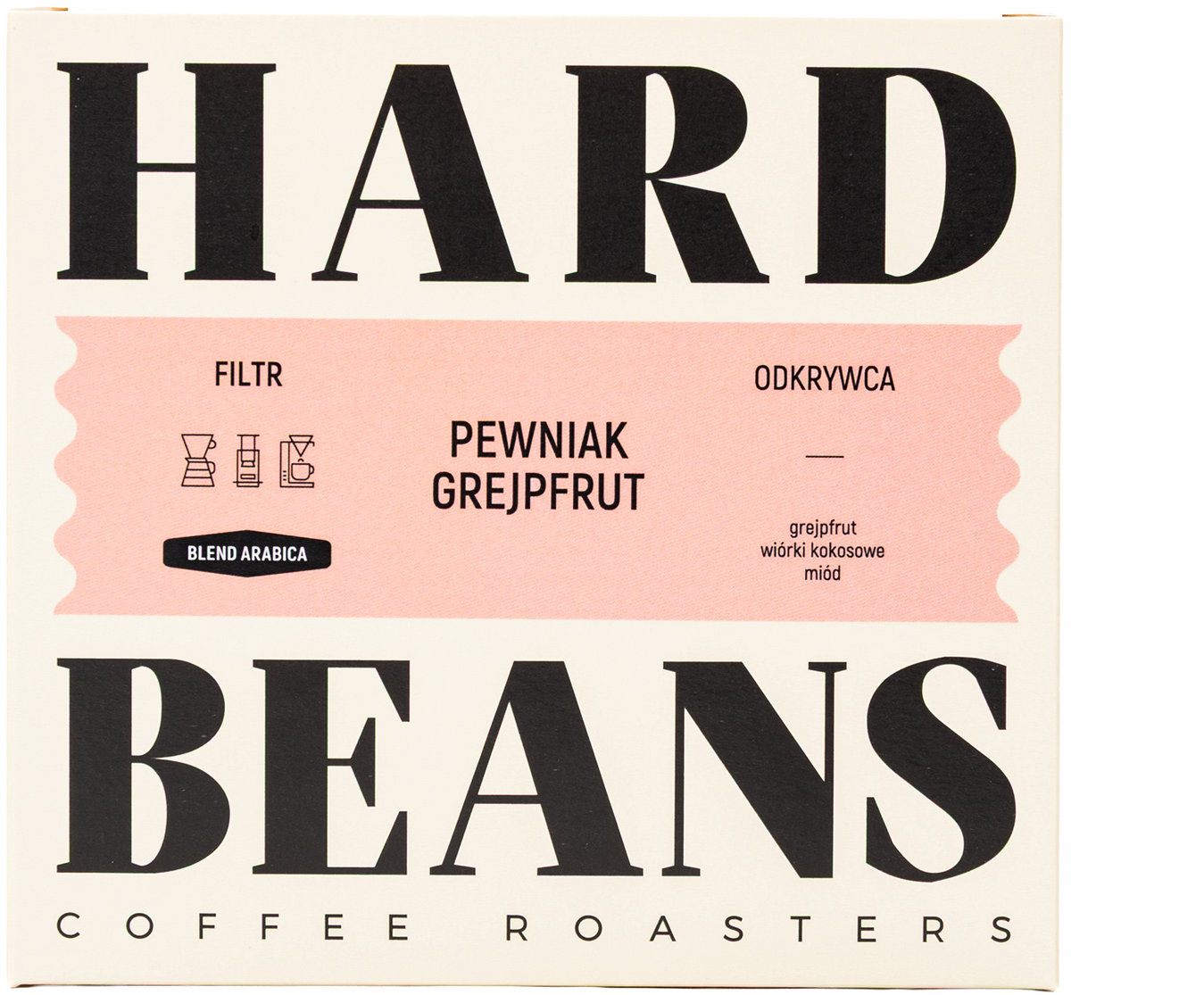 Hard Beans Summer Blend Filter, výberová, 250 g