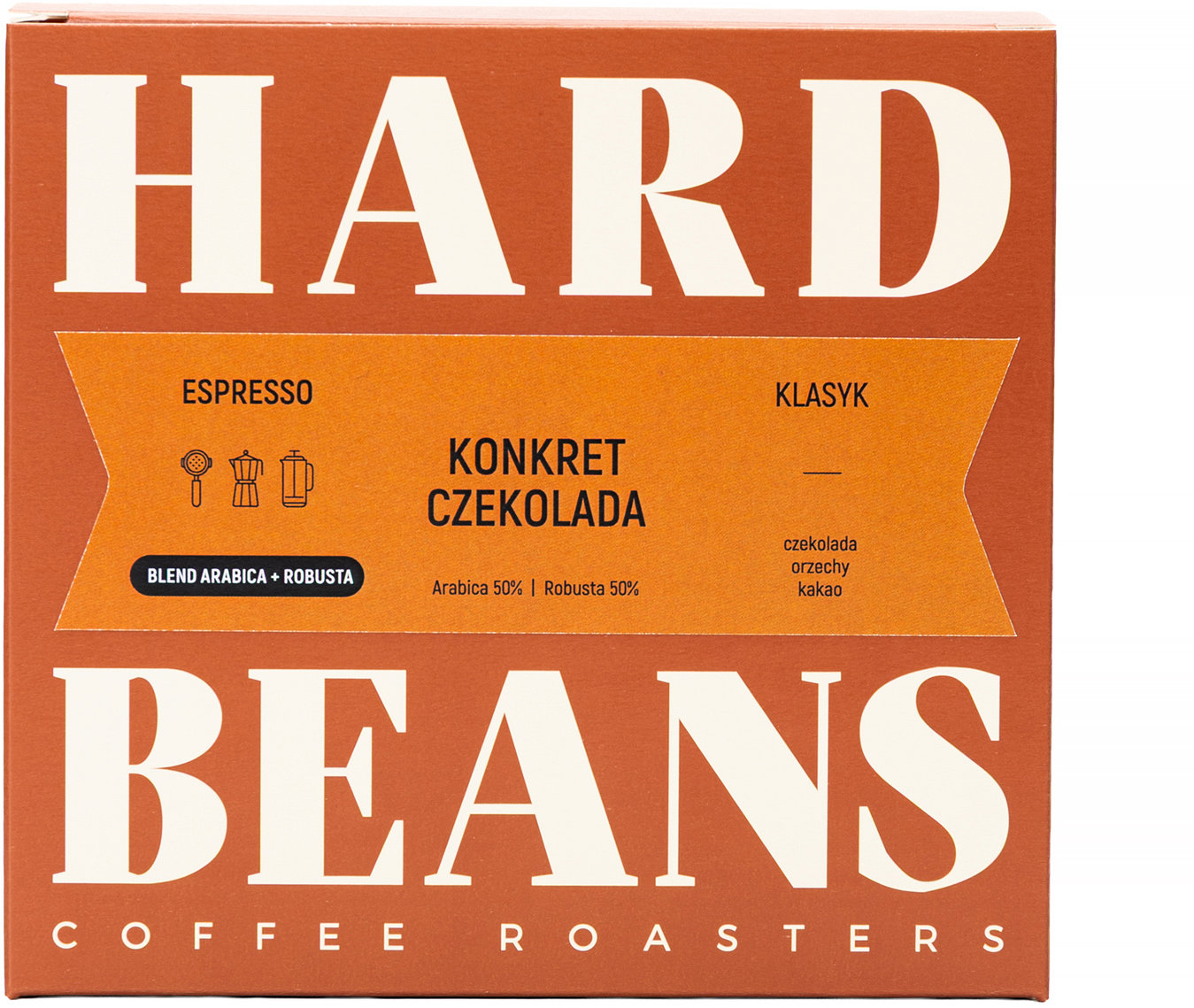 Hard Beans Toucan Blend 3.0 Espresso, výberová, 250 g