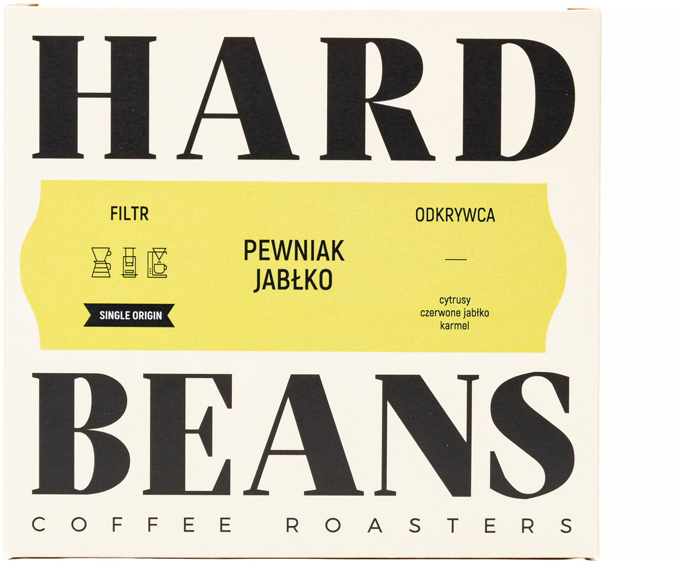 Hard Beans Jablko washed blend Filter, výberová, 250g