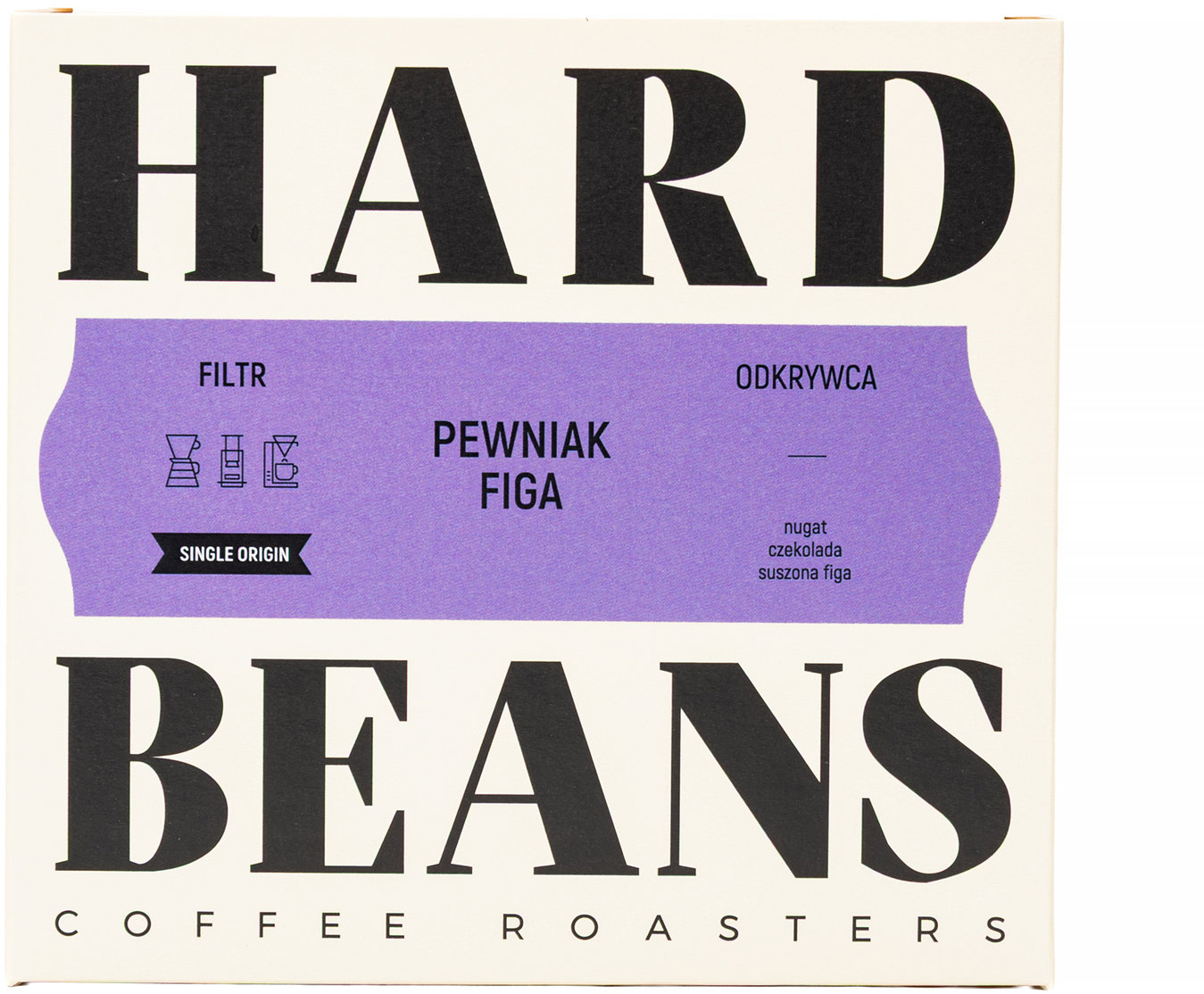 Hard Beans Brazil Campo das Vertentes Filter, výberová, 250g