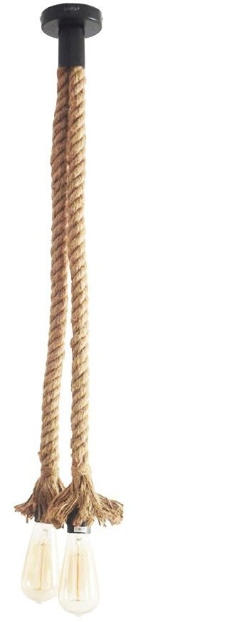Hadex Závesné lanové svietidlo 150 cm, 2× E27