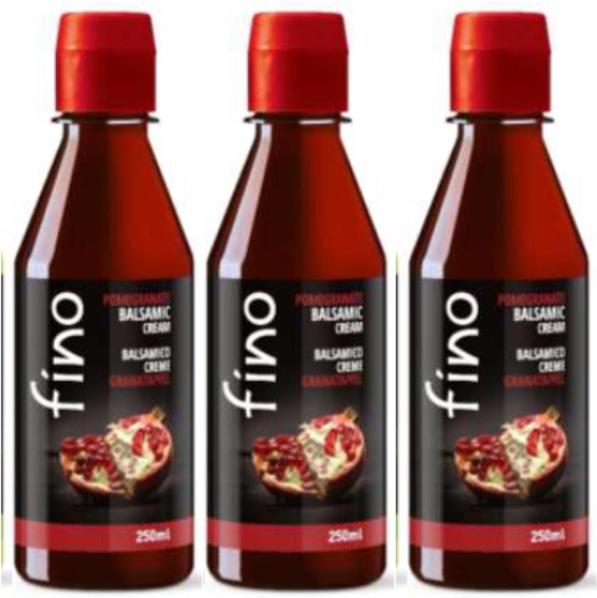 Fino Balzamikový krém s granátovým jablkom (Grécko) 250 ml, 3 ks