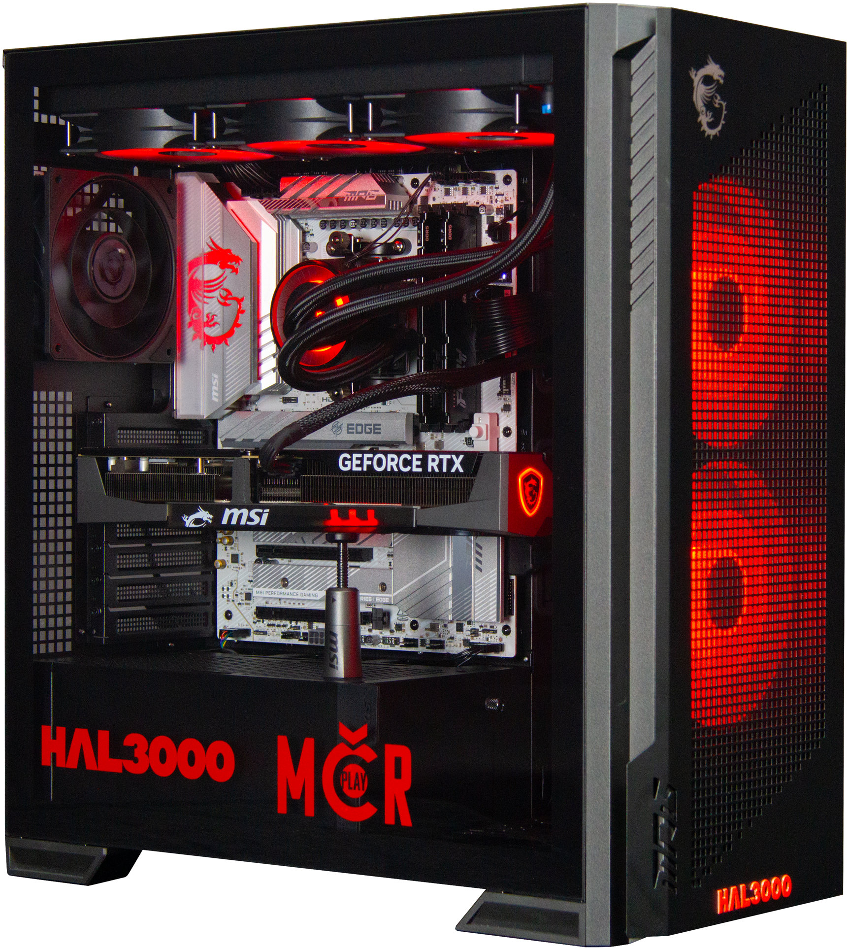 HAL3000 MČR Finale Elite (R7 9800X3D, RTX 5070 Ti)