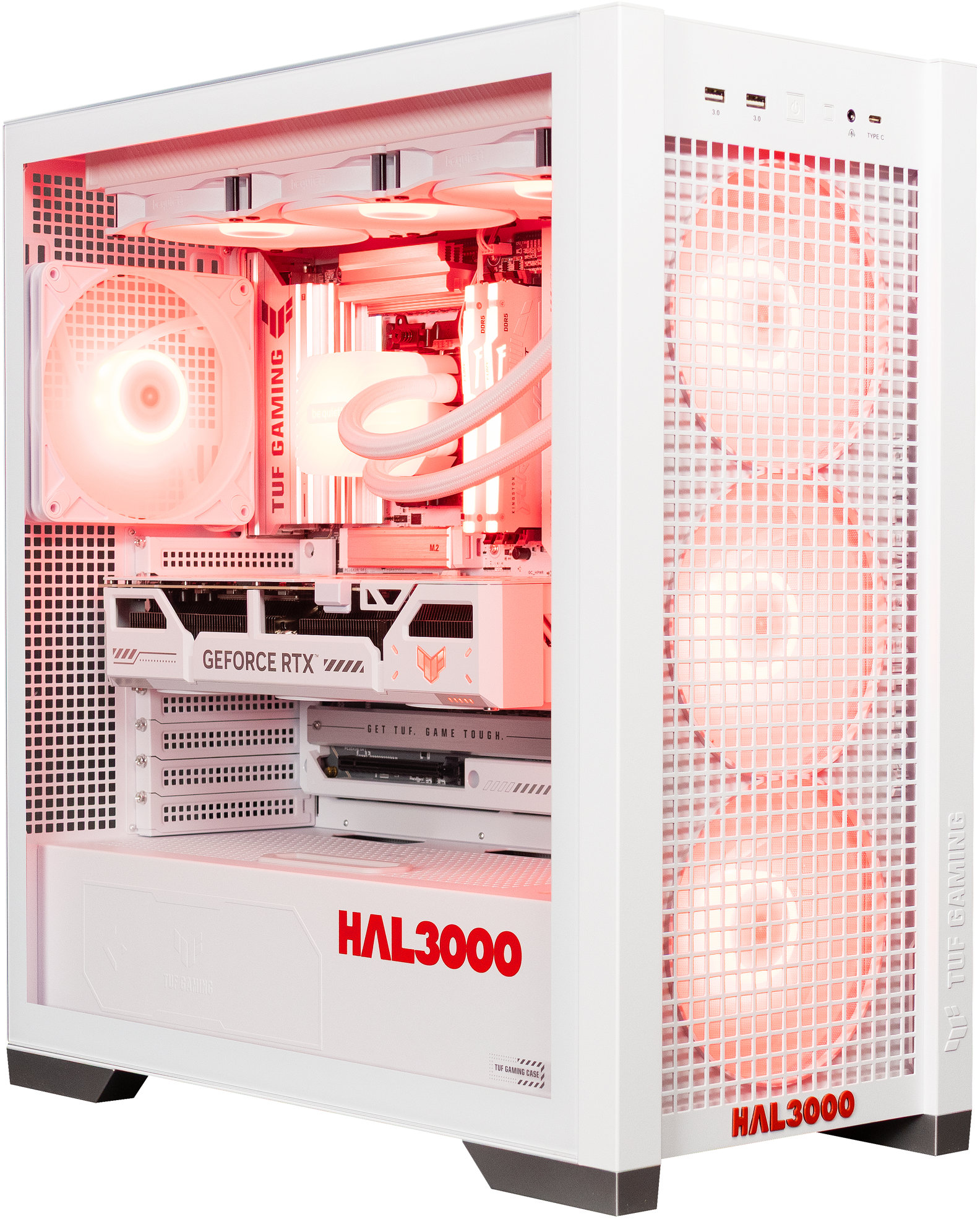 HAL3000 Alfa Gamer BTF White (R7 9800X3D, RTX 5070 Ti)