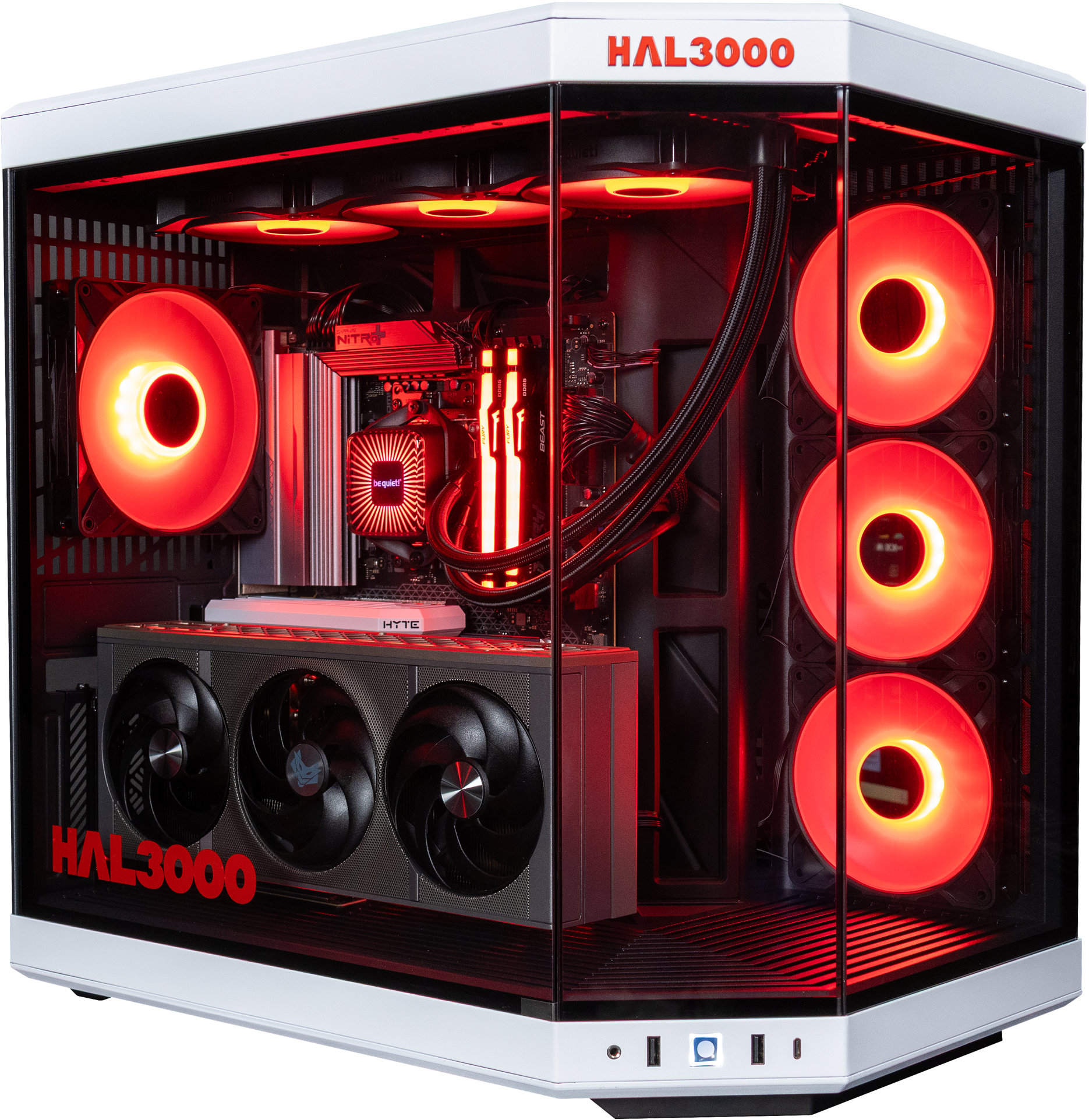HAL3000 Alfa Gamer Nitro Panda (R7 9800X3D, RX 9070 XT)