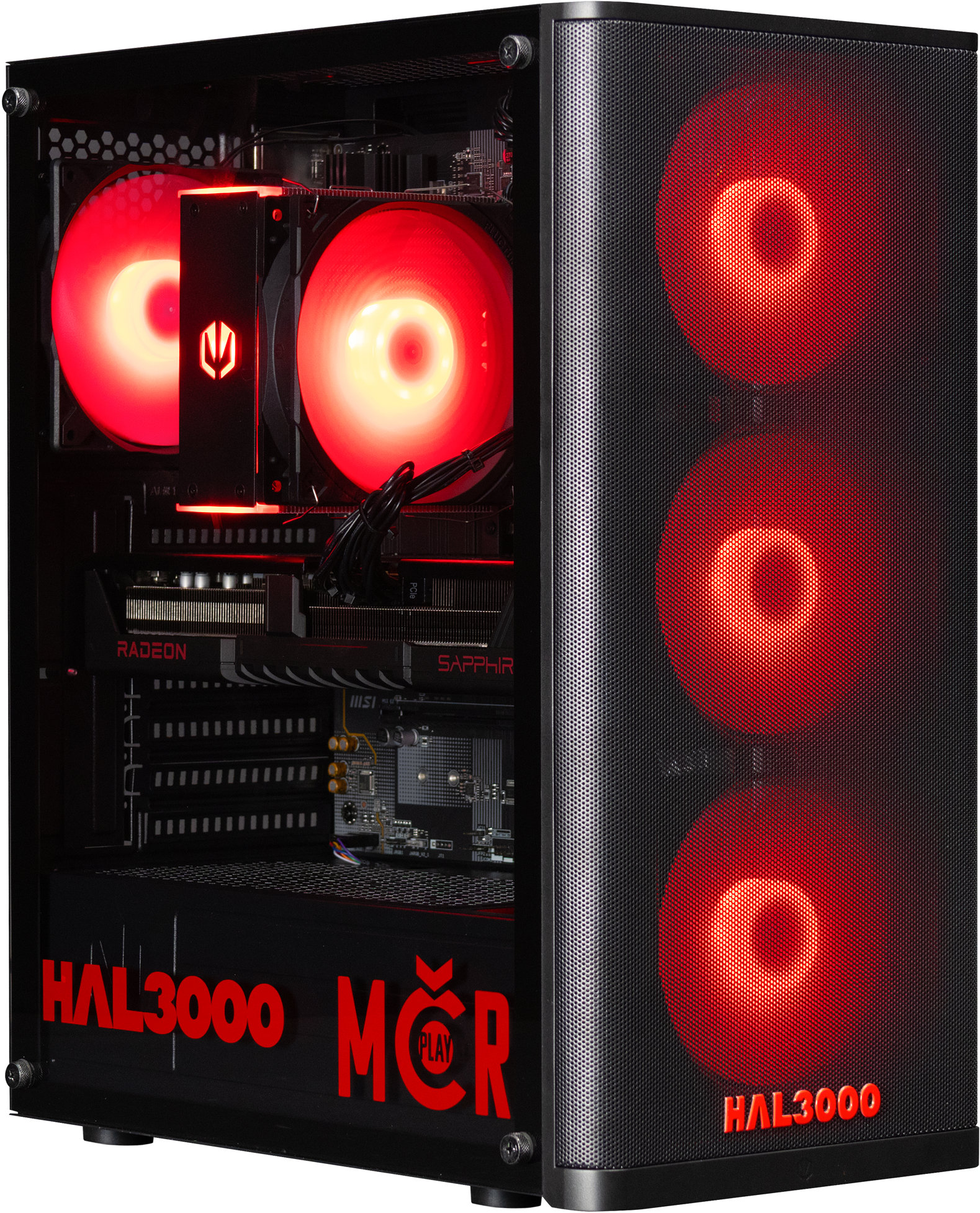 HAL3000 MČR Finale Pro (R5 7600, RX 9070 GRE)
