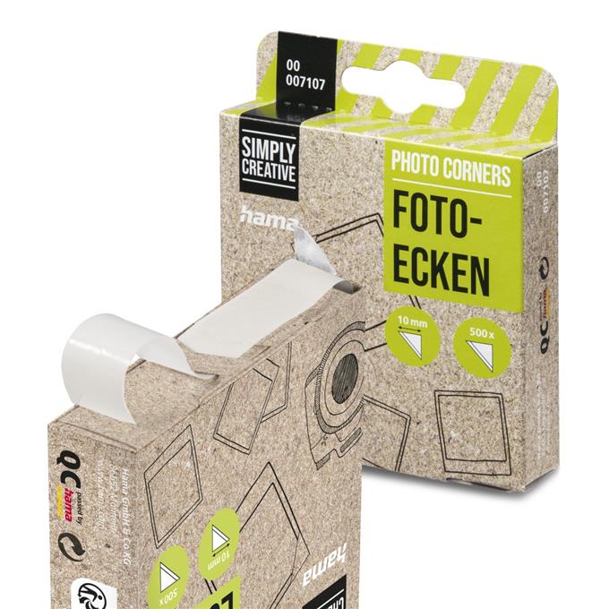 HAMA samolepiace, transparentné, 500 ks