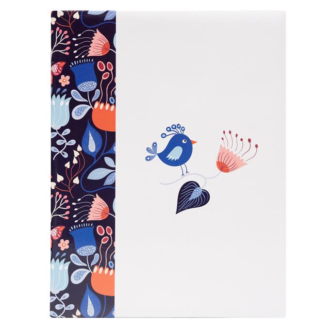 HAMA memo FLOWER BIRD 10 × 15 cm, na 200 fotiek, popisové štítky