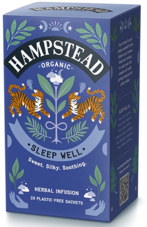 Hampstead Tea BIO Bylinný čaj na dobrú noc 20 ks