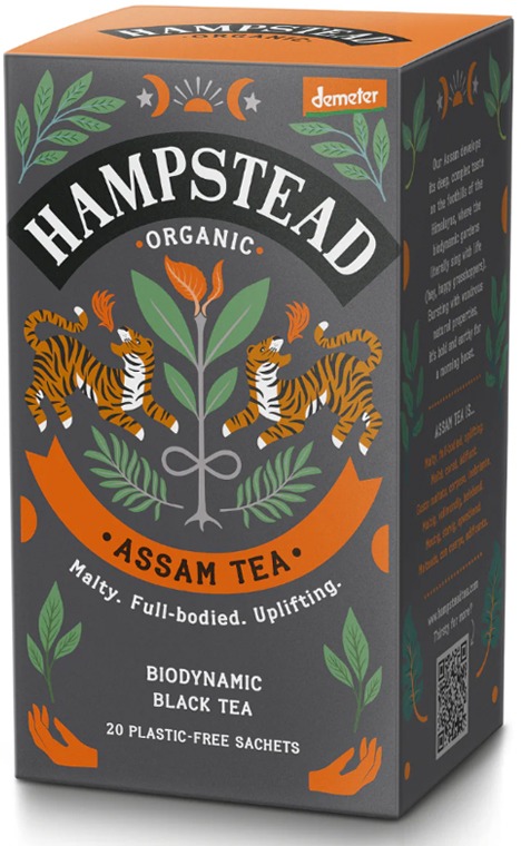 Hampstead Tea BIO Čierny čaj Assam 20 ks