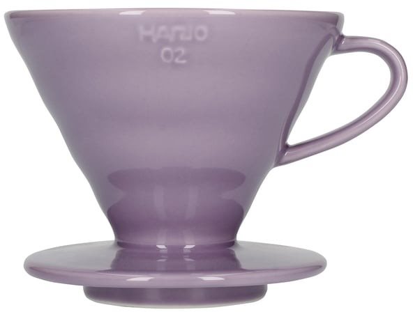 Hario Dripper V60-02, keramický, fialový
