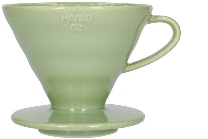 Hario Dripper V60-02, keramický, tmavozelený