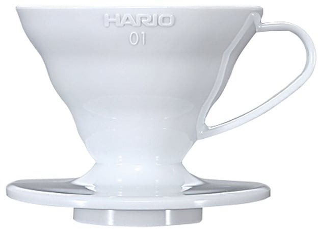 Hario Dripper V60-01, plastový, biely