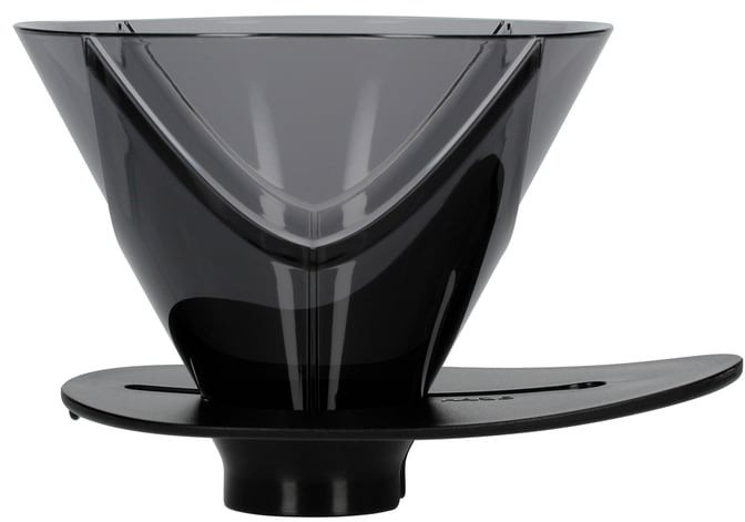 Hario One Pour Dripper Mugen V60, plastový, čierny