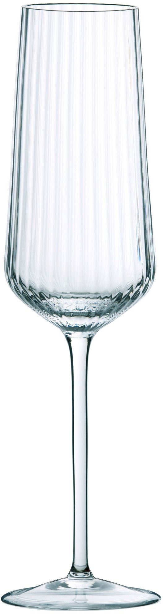 HARRACHOV 1712 Sklenice na šampaňské Visual, ručně foukaný český křišťál, 260 ml, 2 ks