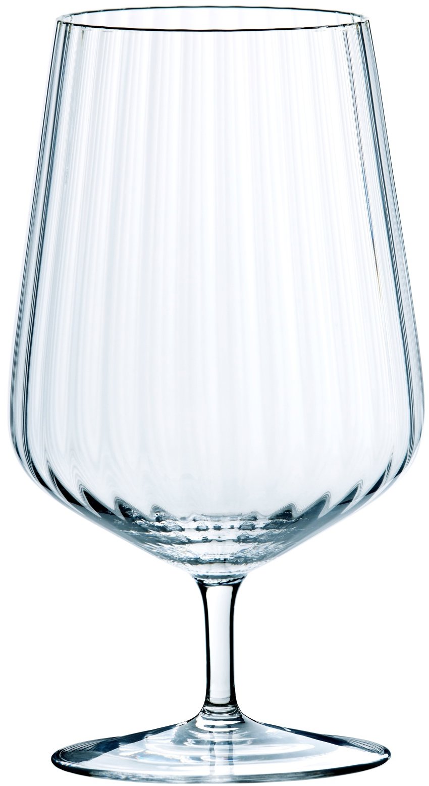 HARRACHOV 1712 Sklenice na pivo Visual, ručně foukaný český křišťál, 450 ml, 2 ks