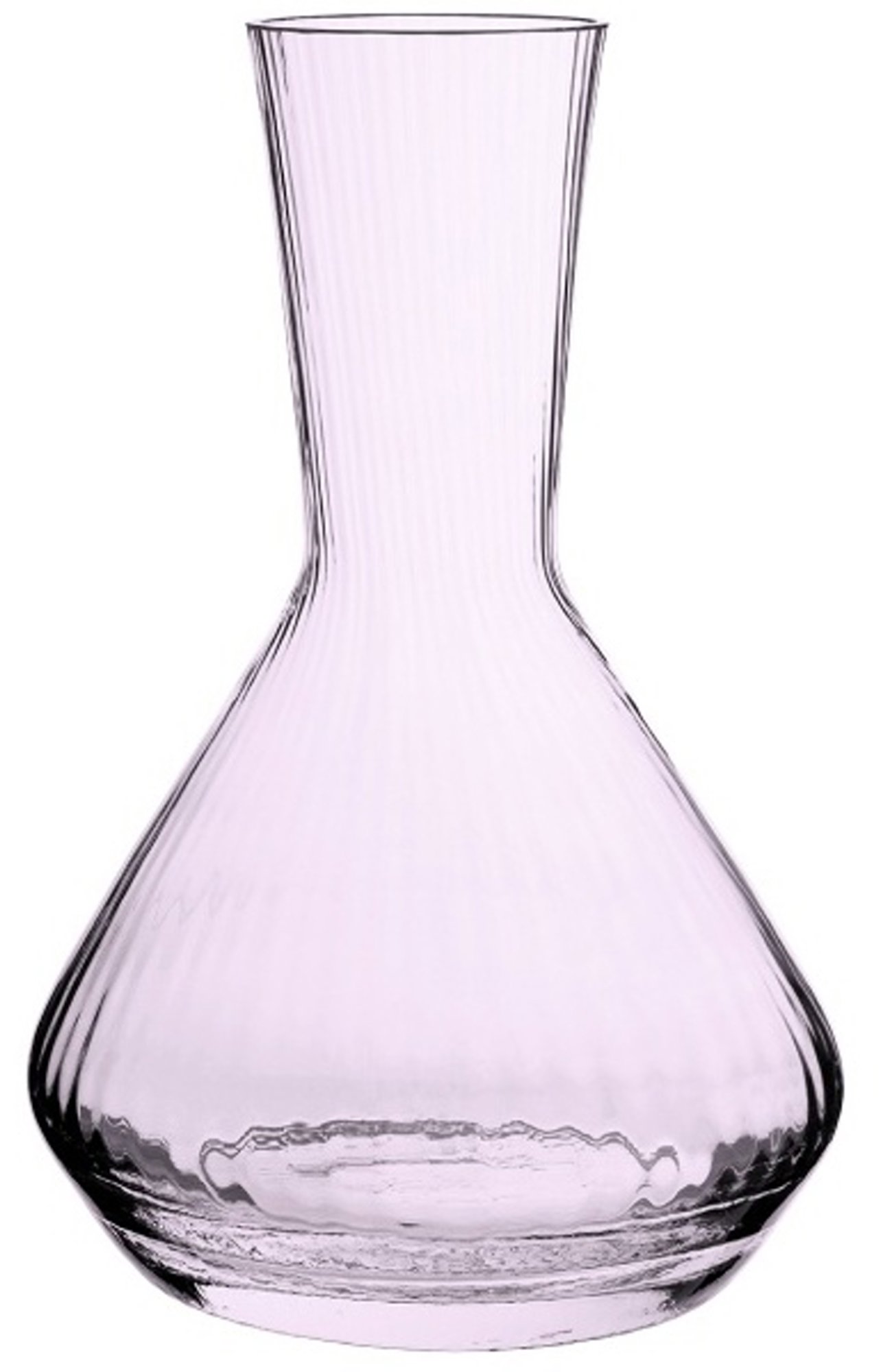 HARRACHOV 1712 Visual Karafa s optikou, Rosalin, ručně foukaný český křišťá, 1500 ml