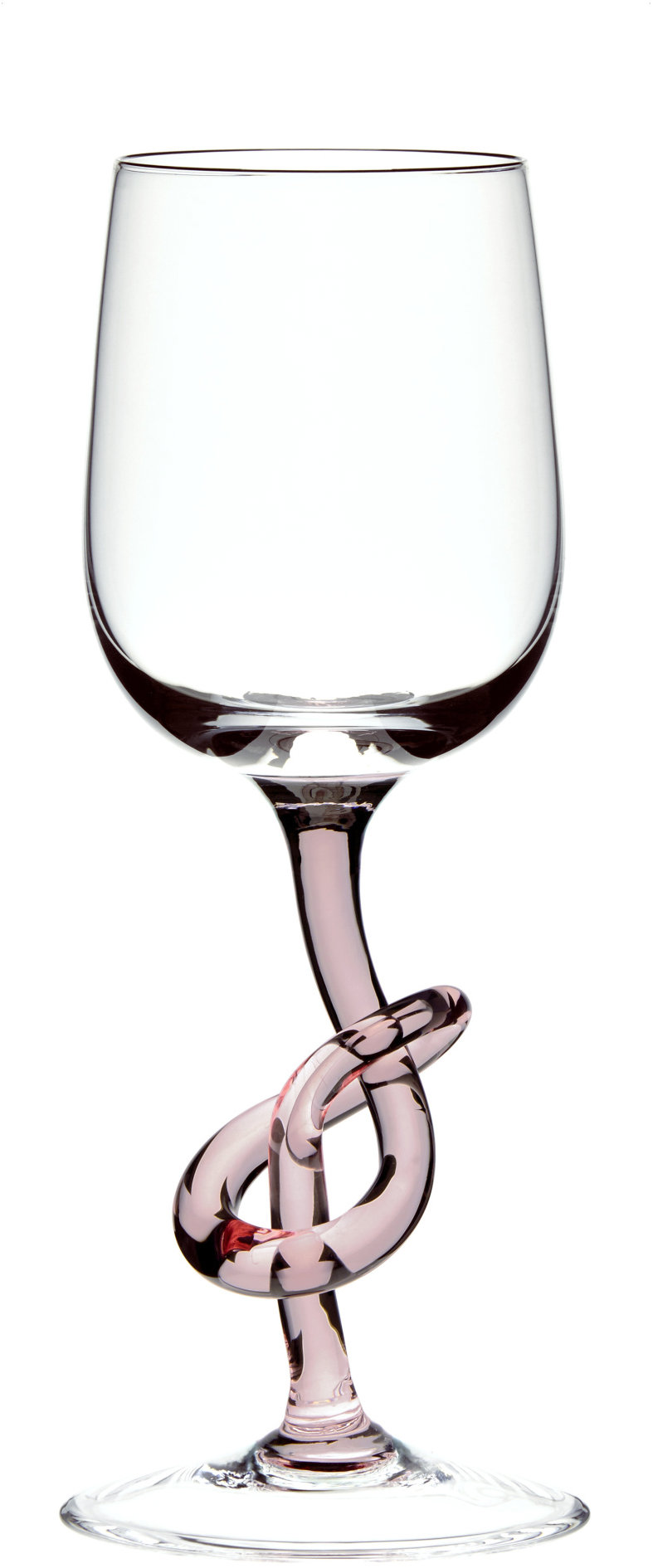HARRACHOV 1712 Wine Tie Sklenice na bílé víno, ručně foukaný křišťál, rosalin, 250 ml, 2 ks
