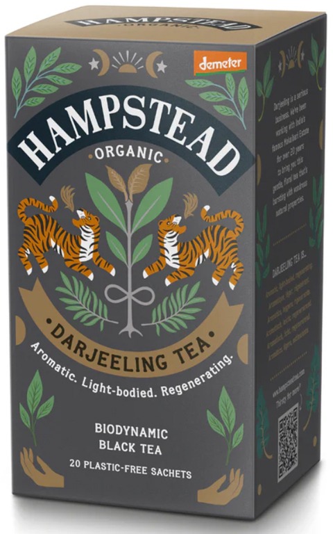 Hampstead Tea BIO čierny čaj Darjeeling 20 ks