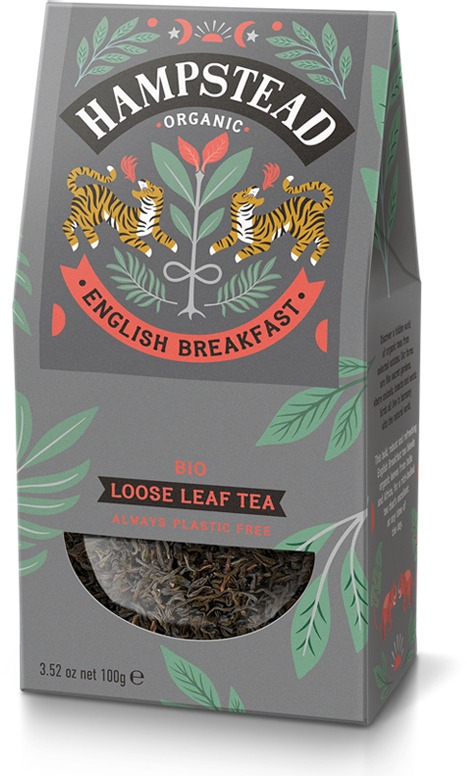 Hampstead Tea BIO English Breakfast sypaný čaj 100 g