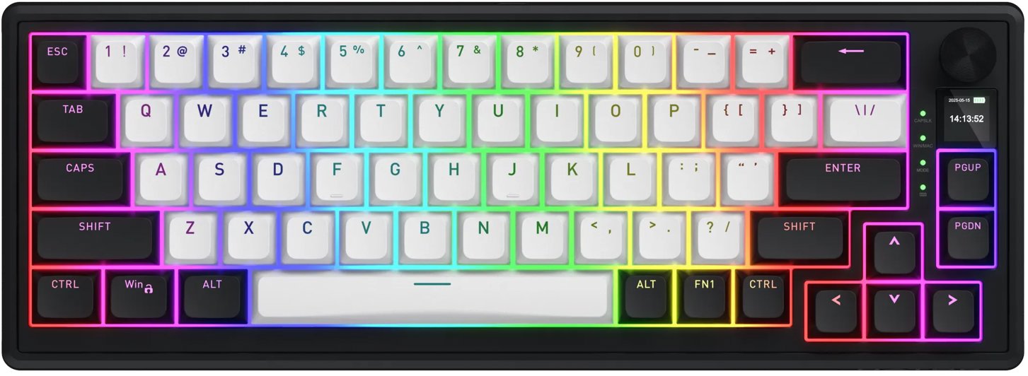 Hator Skyfall 65 MAG ULTIMA 8K wireless, bielo-čierna – US