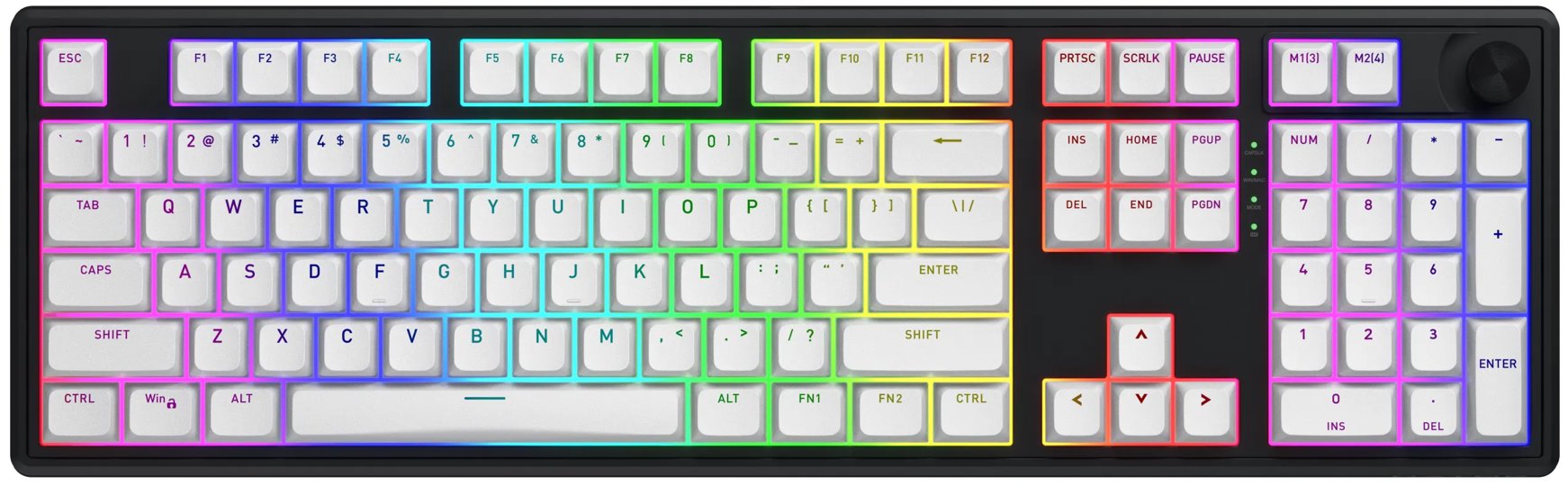 Hator Skyfall 100 wireless, bielo-čierna – US