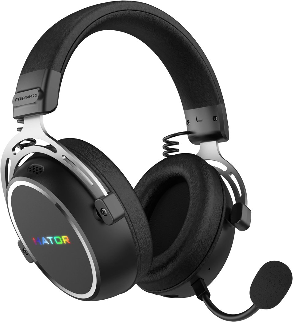 HATOR HYPERGANG 3 bezdrôtový headset, čierny