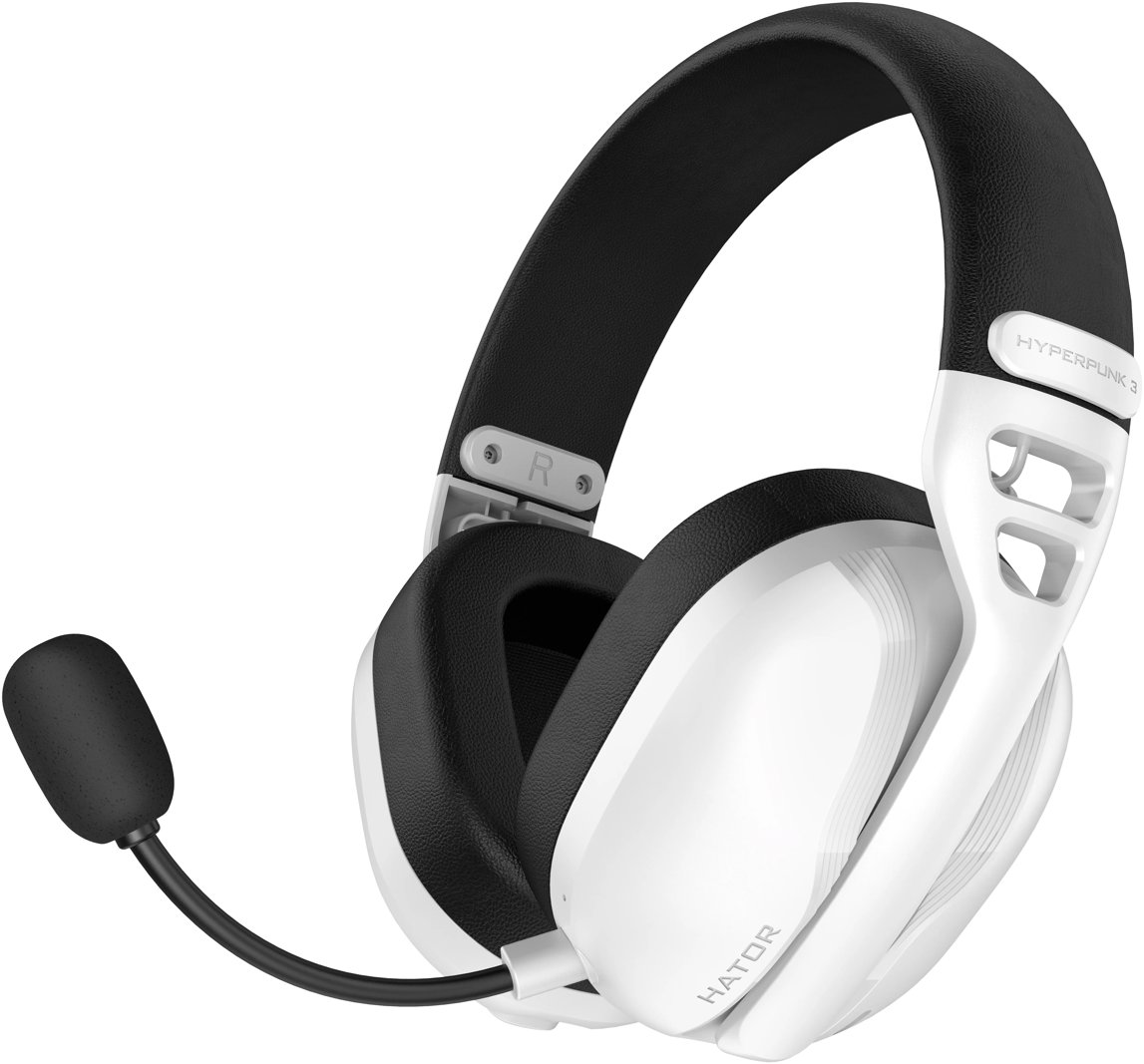 HATOR HYPERPUNK 3 bezdrôtový headset, biely