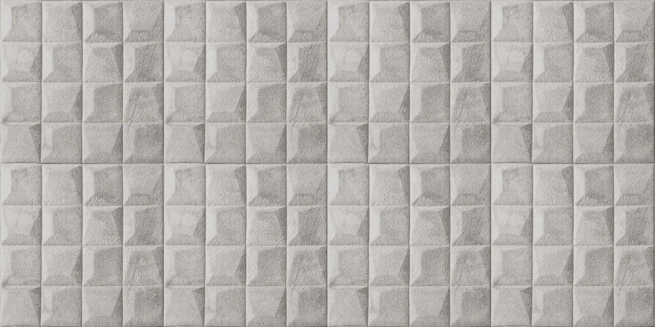 HCS deco 3D samolepiace stenové panely, sivé kocky, zamat/velvet