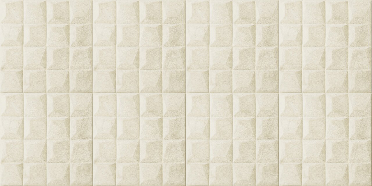 HCS deco 3D samolepiace stenové panely, béžové kocky, zamat/velvet