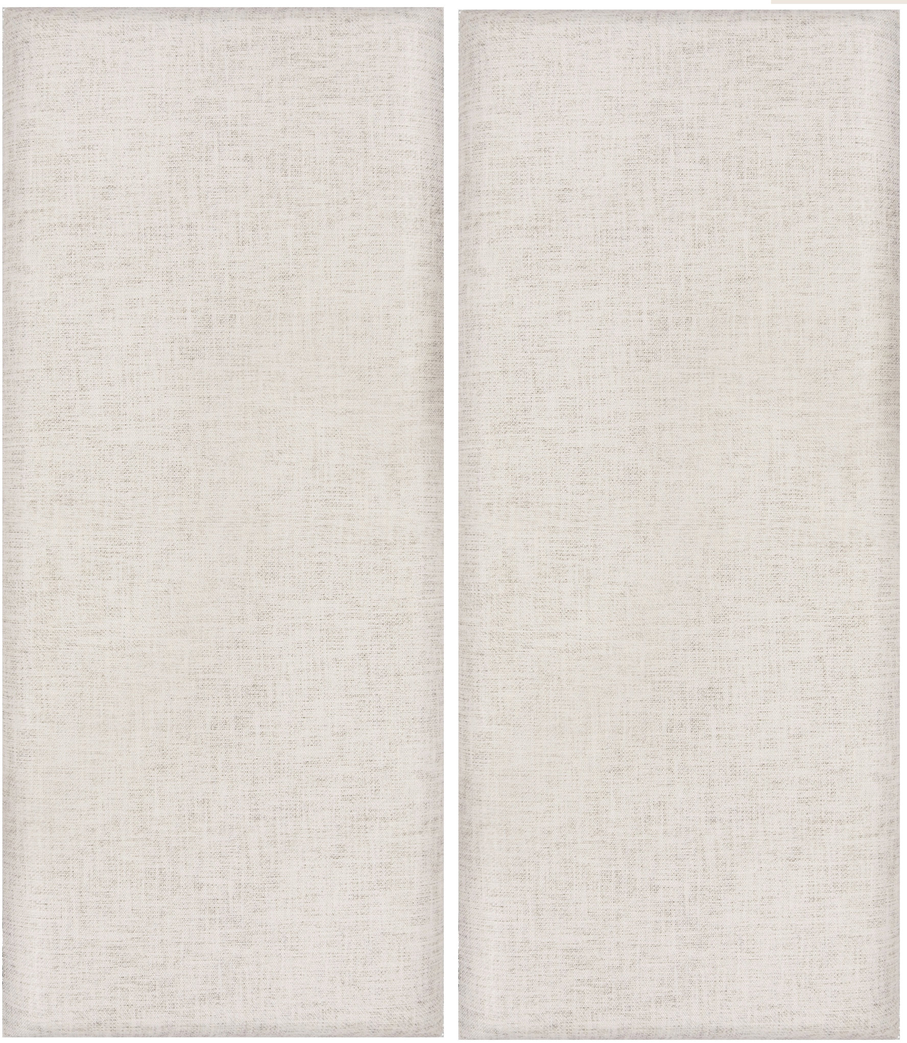 HCS deco 3D samolepiace stenové obdĺžniky textil, hrubé 1,2 cm, 2 ks