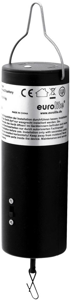Eurolite MB-1010, batériový motorček 6 ot. /min. pre zrkadlové gule do 20 cm, čierny