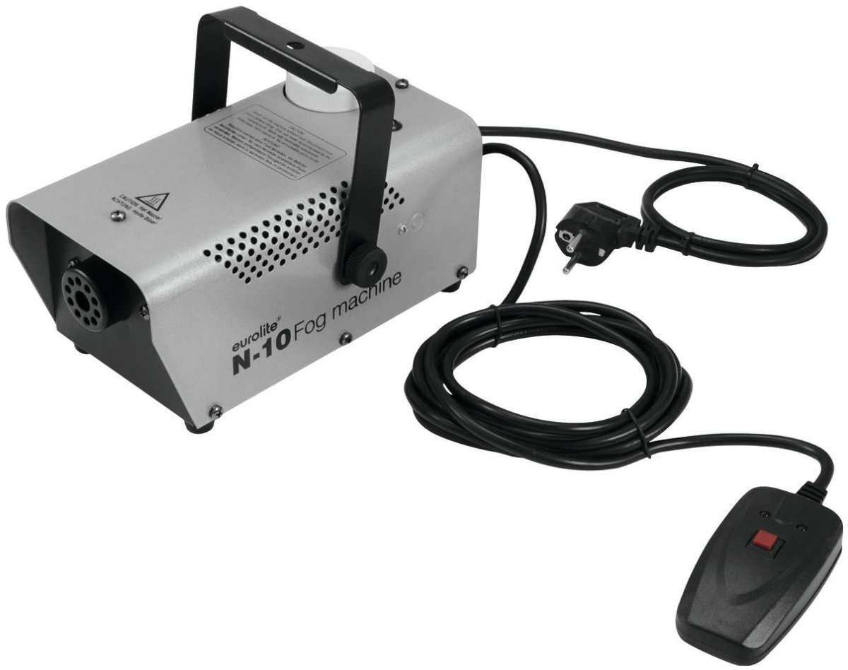 Eurolite N-10 výrobník hmly, strieborný
