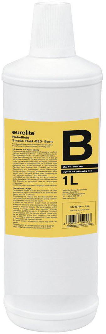 Eurolite náplň do výrobníka hmly -B2D- basic 1 l