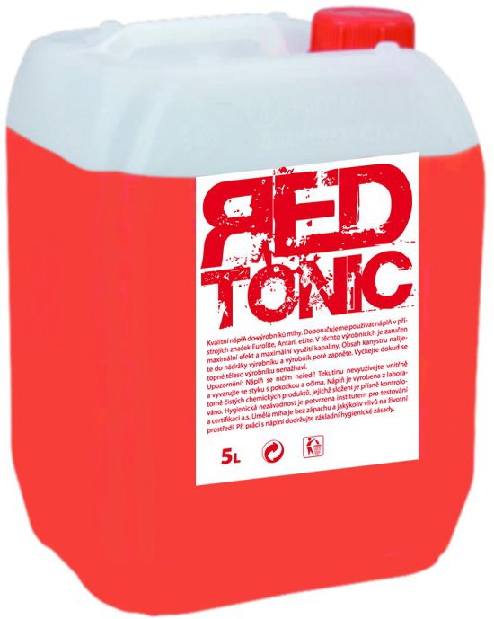 eLite, náplň do výrobníka hmly RED Tonic, 5 l