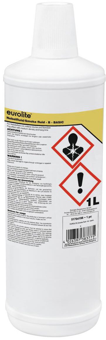 Eurolite náplň do výrobníka hmly -B- Basic, 1 l