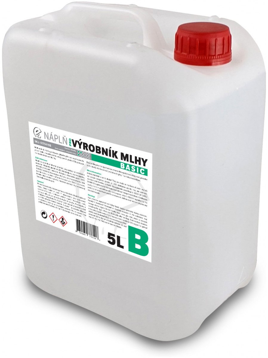 eLite, náplň do výrobníka hmly "B", 5 l