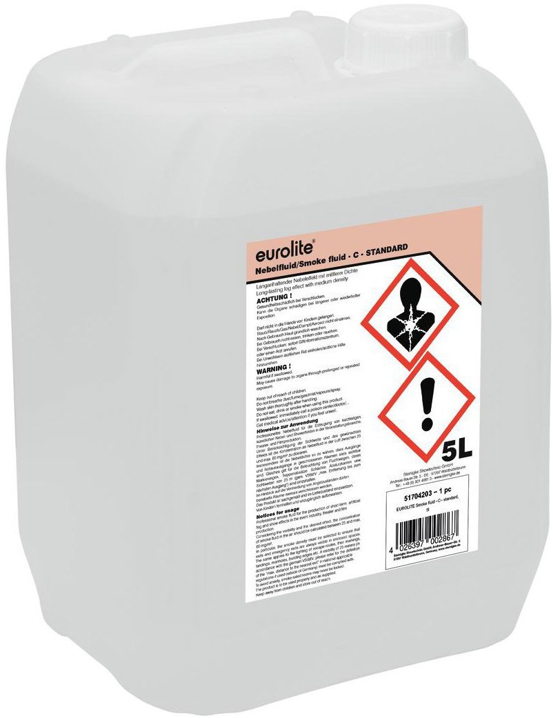 Eurolite náplň do výrobníka hmly -C- Standard, 5 l