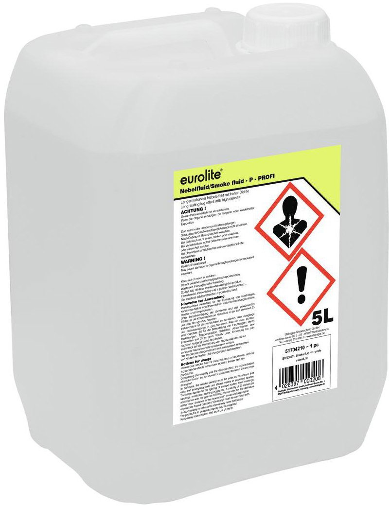 Eurolite náplň do výrobníka hmly -P- professional, 5 l