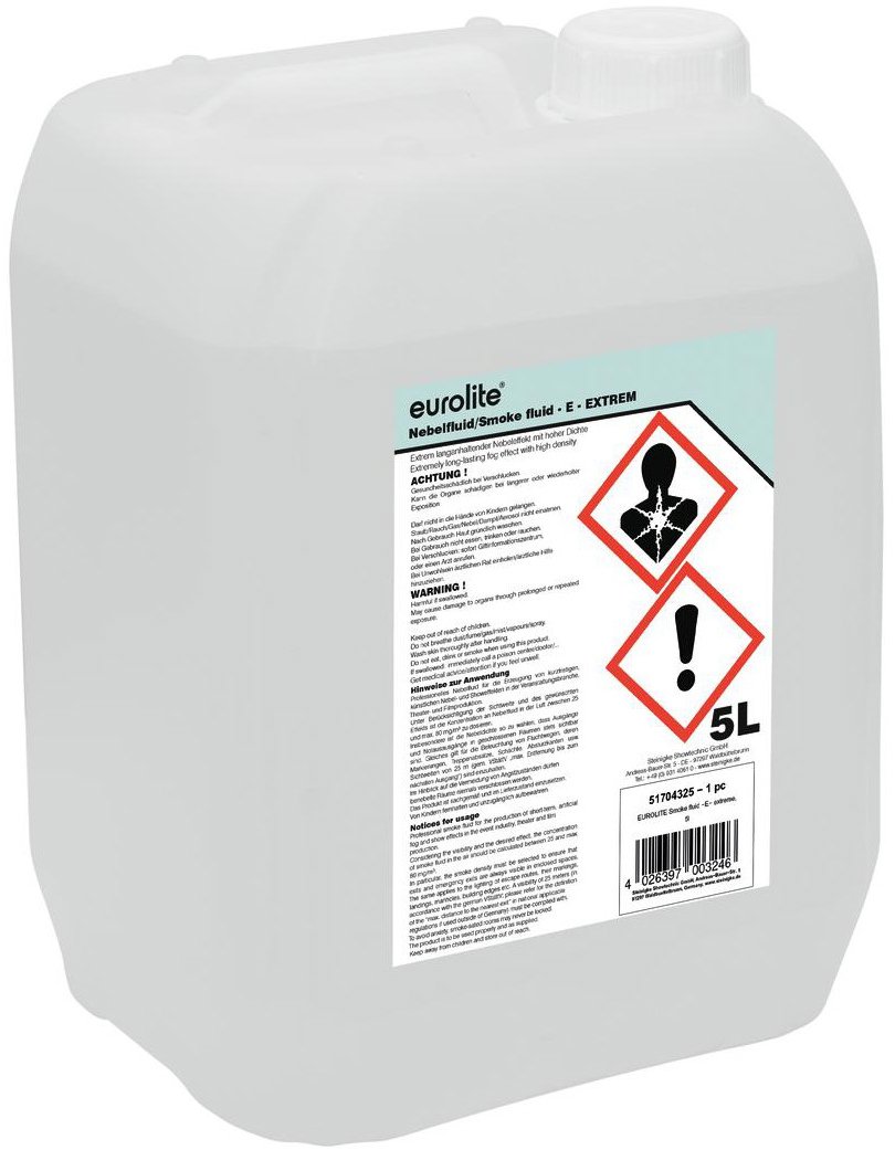 Eurolite náplň do výrobníka hmly -E- Extreme, 5 l