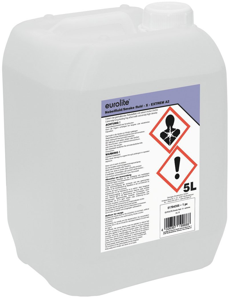 Eurolite náplň do výrobníka hmly -X- Extreme A2, 5 l