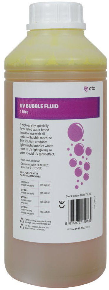 QTX UV náplň do bublifuku, 1 l