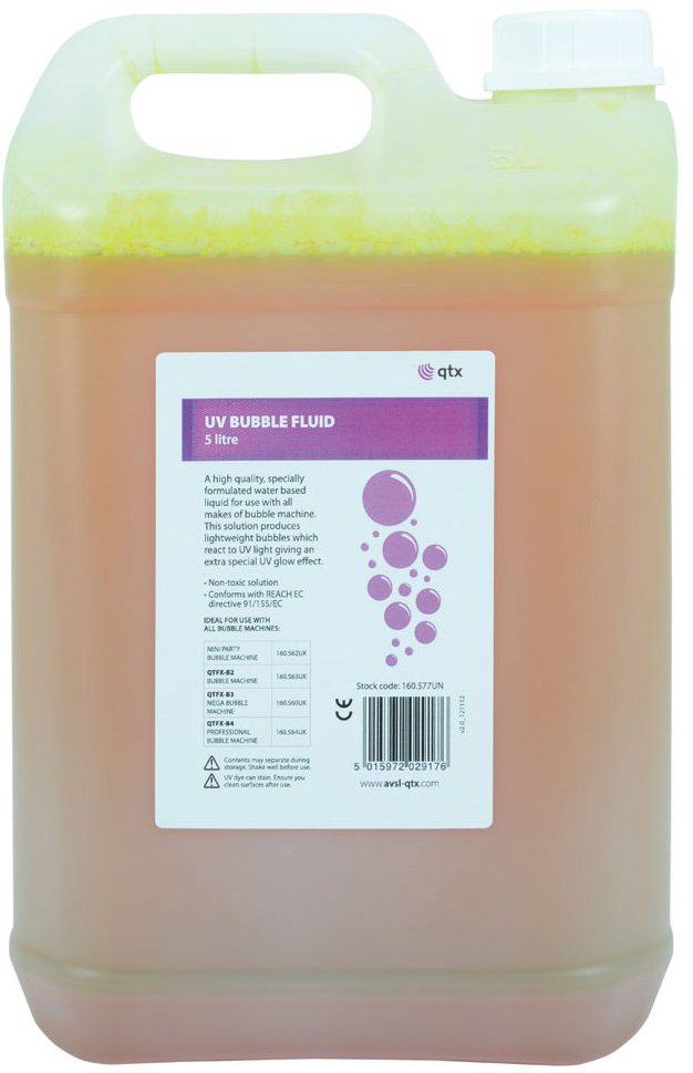 QTX UV náplň do bublifuku, 5 l