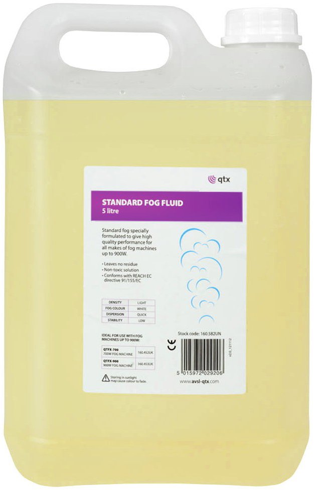 QTX náplň do výrobníka hmly, štandard, 5 l