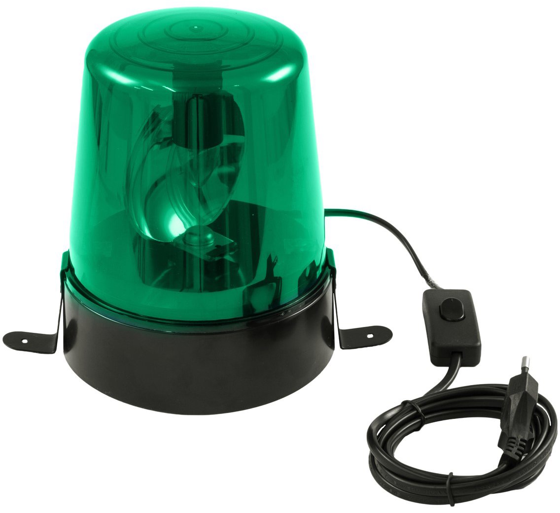 Eurolite LED policajný maják DE-1 zelený